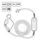 EV OneStop Gen-2 Type 2 to 3 Pin Plug 5m Charging Cable Diagram