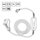 EV OneStop Mode 2 Type 1 to Schuko Plug 5m Charging Cable Diagram