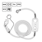 EV OneStop Mode 2 Type 2 to Schuko Plug 5m Charging Cable Diagram