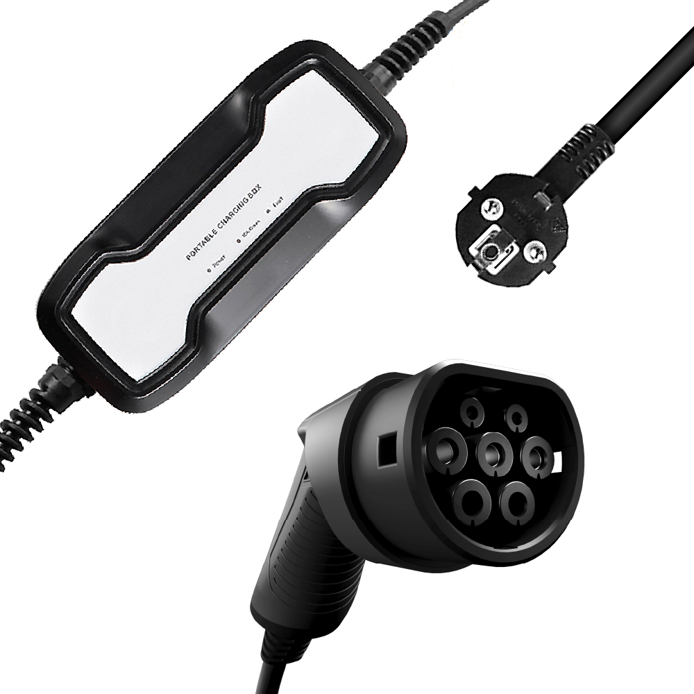 Mode 2 Type 2 to Schuko Plug Charging Cable Product Details
