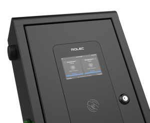 SecuriCharge 22kW (Single Phase) | Universal Socket with LCD Screen (Includes Front Access Door)