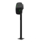 EVFP0030 - 1000mm 1/2 Way Post Powder Coated Black