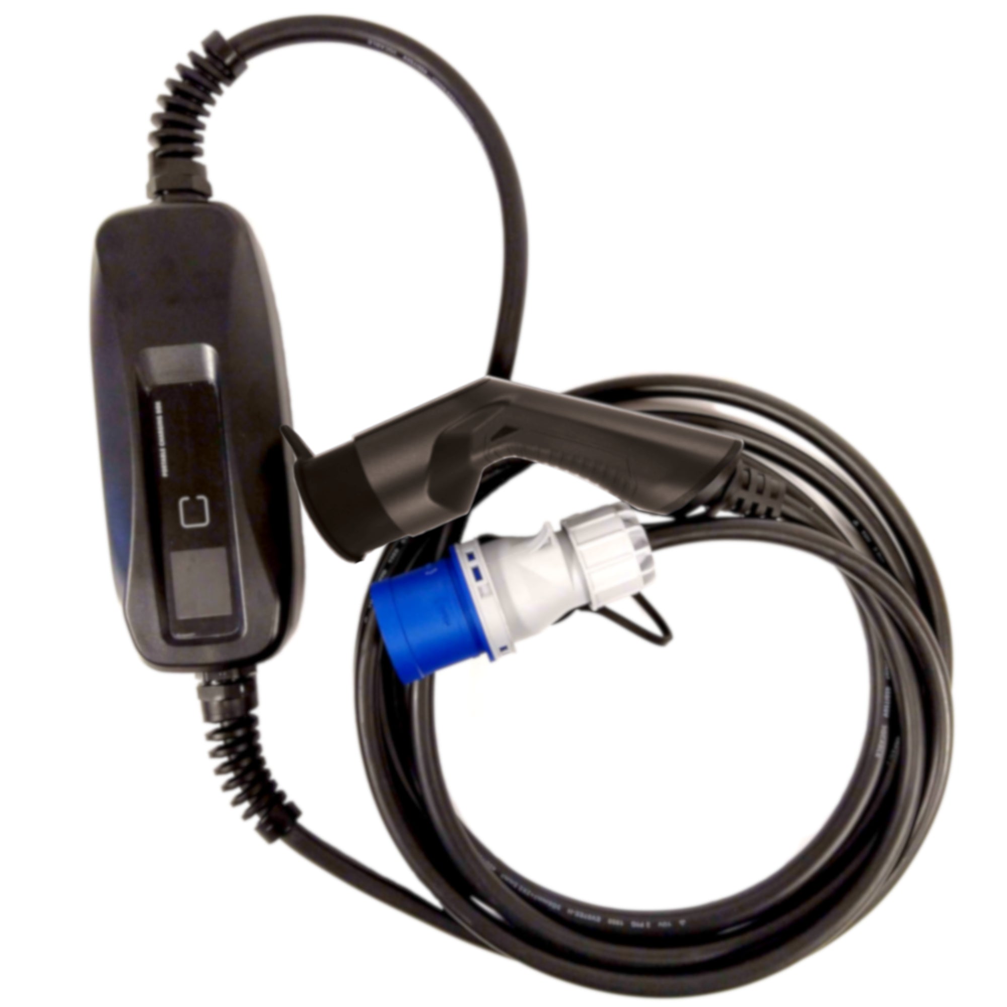Charging from an industrial 32A single phase Commando socket | Speak EV ...
